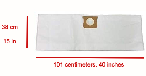 Vacurama Premium Central Vacuum Bags - 3 Pack Replacement For Husky, Nuera, DuoVac Filtre 189 Systems
